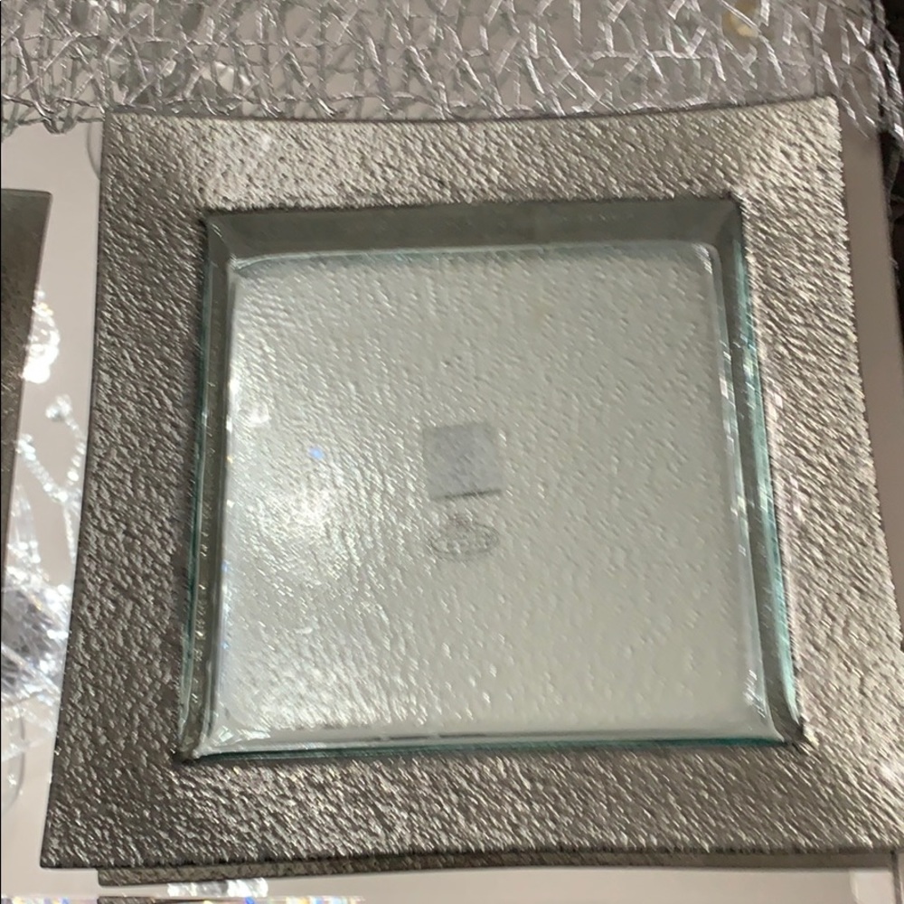 Silver dinner plates